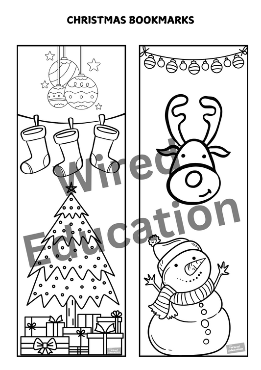 Christmas Bookmark