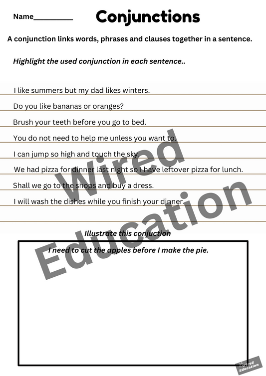 Conjunctions