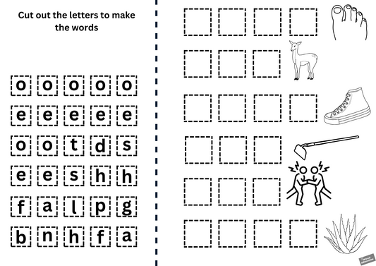 oe cut and paste words