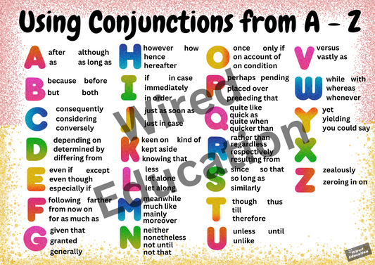 Conjunction poster