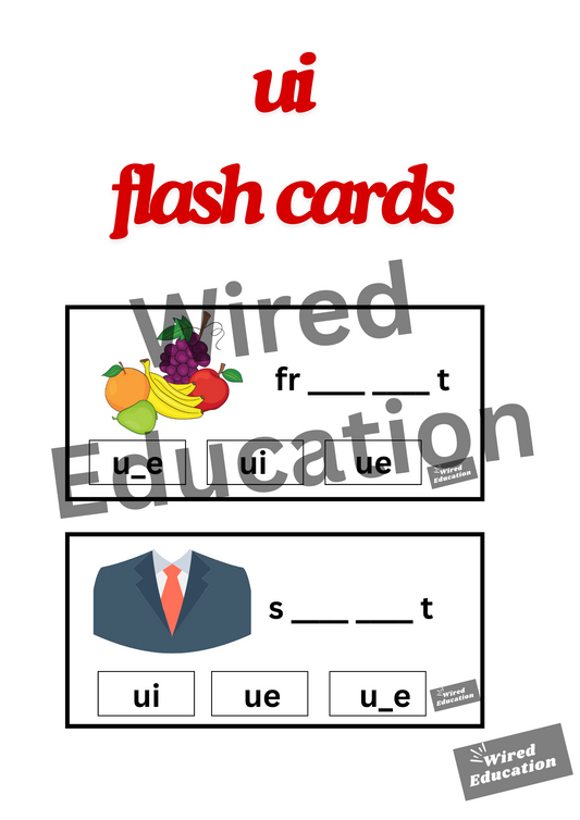 ui flash cards